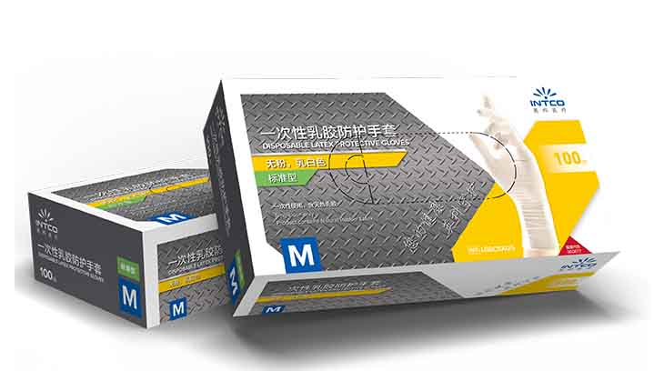 一次性乳膠防護(hù)手套